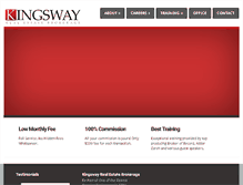 Tablet Screenshot of joinkingsway.com